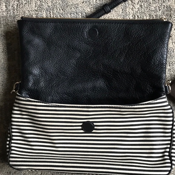 Kate Spade Fabric and Leather foldover bag - Picture 2 of 9